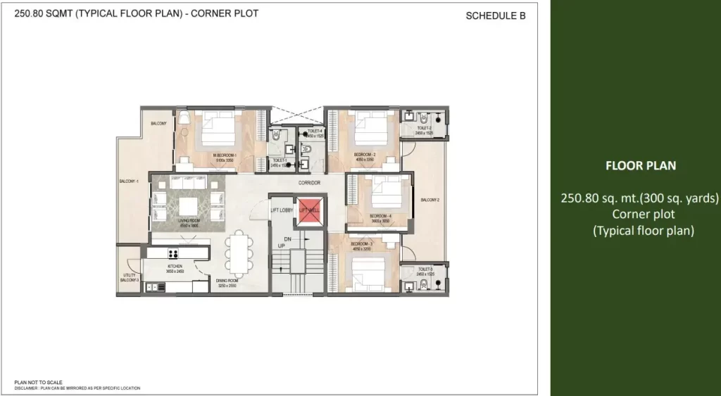 DLF Garden City Floor Plan